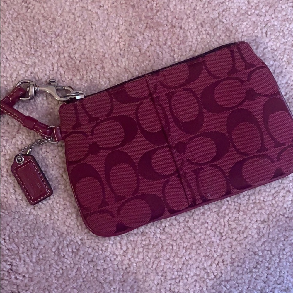 Coach wristlet
